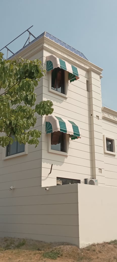 Sunshade installation – Prem Decor Amritsar